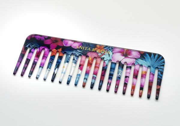 Peigne démêlant en acétate — Quand vos cheveux suivent le chemin de la nature