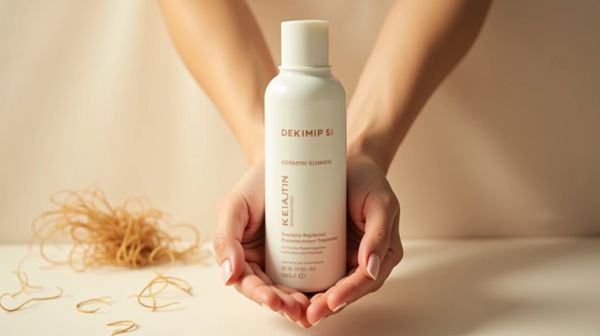Un shampoing à la kératine pour des cheveux réparés et renforcés
